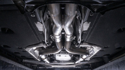 Stainless Works Headers 2in Primaries 3in Catted Leads | Cadillac CTS-V (16-19) (CTSV16HCAT)
