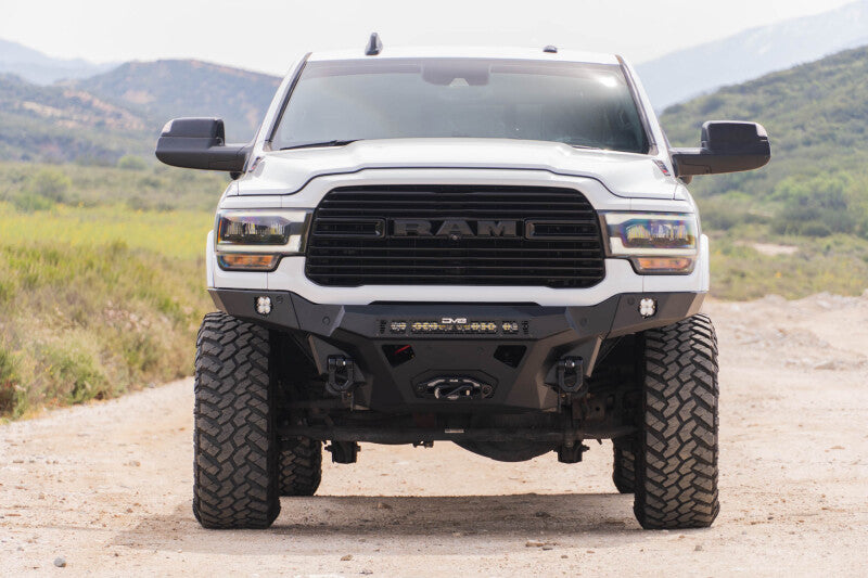 DV8 Offroad FBDR2-05 Bolt-On Spec Front Bumper for 19-26 RAM 2500/3500