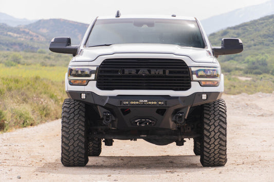 DV8 Offroad FBDR2-05 Bolt-On Spec Front Bumper for 19-26 RAM 2500/3500