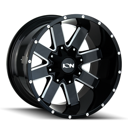ION Wheels Type 141 Gloss Black Milled | 20x9" +18mm | 5x127mm Wheel