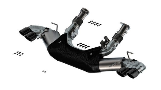Borla S-Type Cat-Back Exhaust | Chevy Corvette 6.2L V8 AT w/o NPP (20-24) (SPF140840BC)