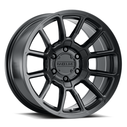 Raceline 950 Gauge Satin Black | 17x8.5" +18mm | 6x139.7mm Wheel