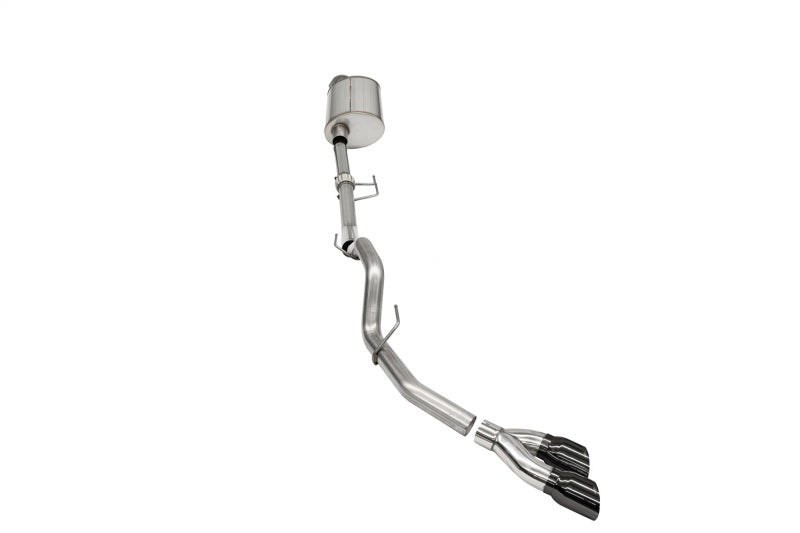 CORSA Sport / 3.0 in Cat-Back Single Side Exit | Ford F-150 (21-23) 3.5T EcoBoost (21163BLK)