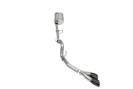 CORSA Sport / 3.0 in Cat-Back Single Side Exit | Ford F-150 (21-23) 3.5T EcoBoost (21163BLK)