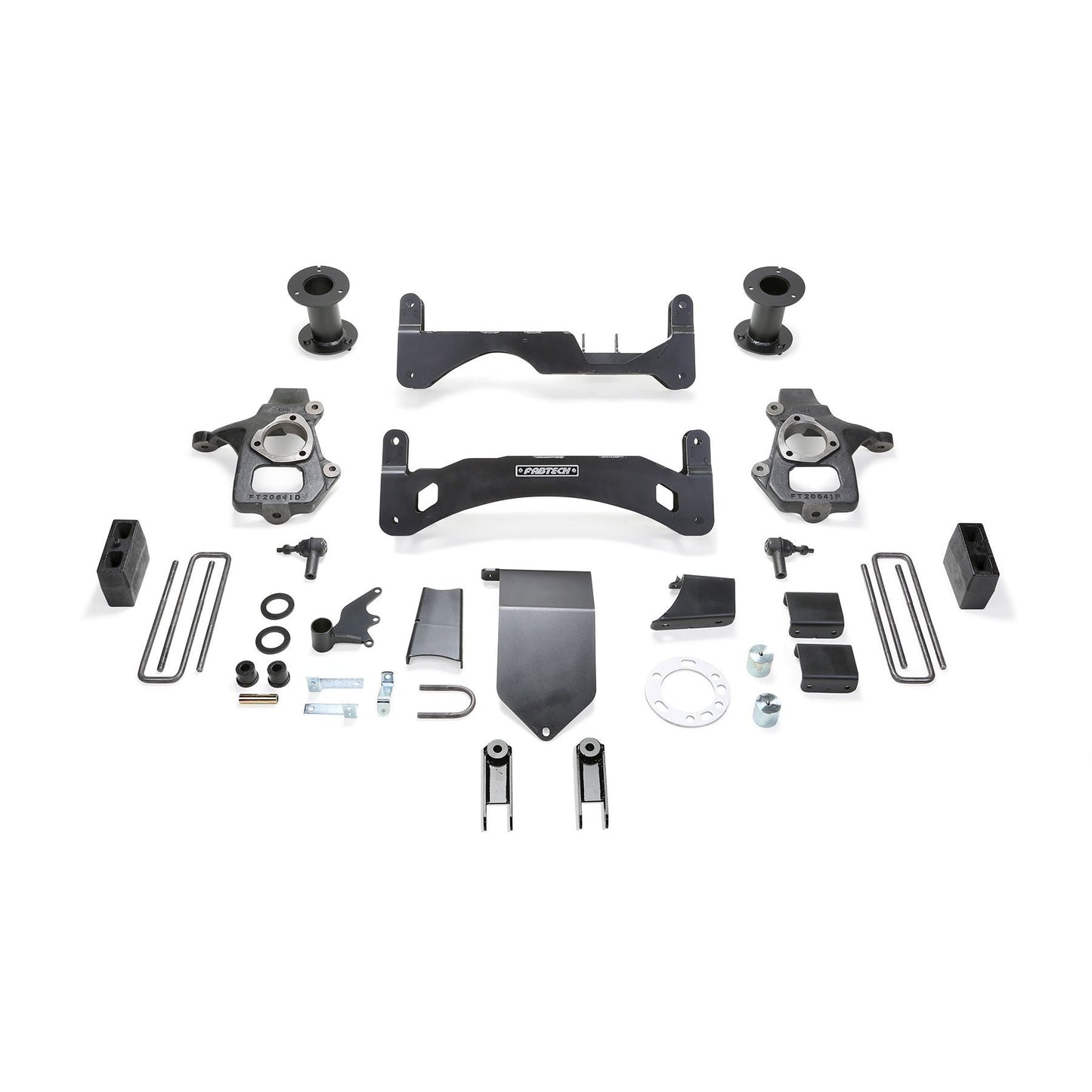 Fabtech 6" Basic System G2 w/ Magneride Front Upper Control Arms | GM K1500 Pickup / Denali (14-18) (K1094)