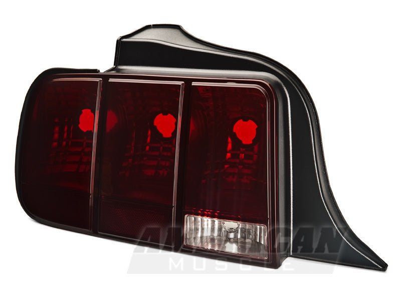 Raxiom 05-09 Ford Mustang Smoked Tail Lights Blk Housing (49066)