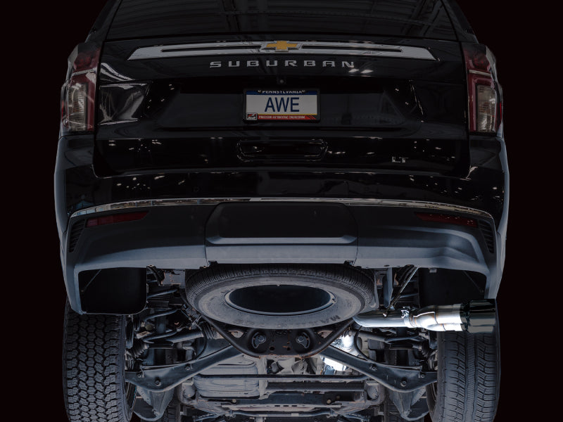 AWE Tuning 21+ GMC Suburban/Yukon XL 5.3L Side Exit Catback Exhaust (3015-33008)
