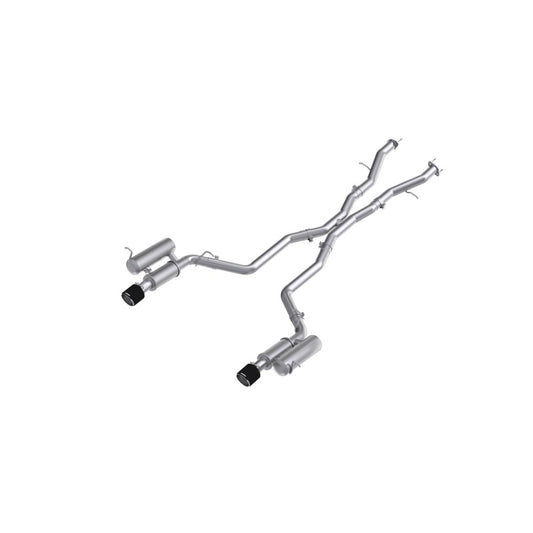 MBRP 2011+ Dodge Durango T304SS 3.0in Cat-Back Dual Rear Exit Exhaust w/ Carbon Fiber Tips