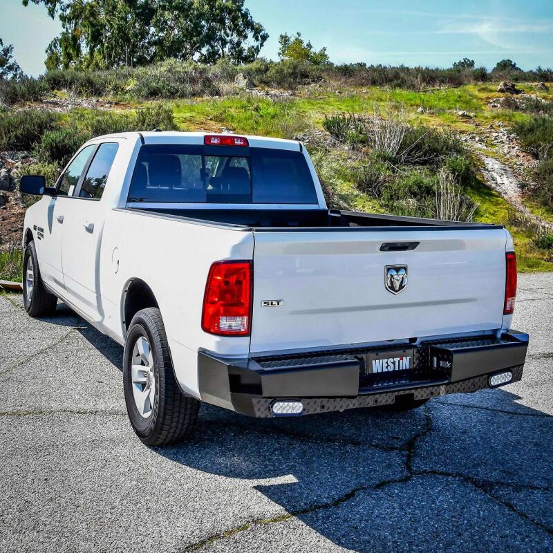 Westin Automotive 58-341175 HDX Bandit Rear Bumper For 2009-2024 Dodge Ram 1500