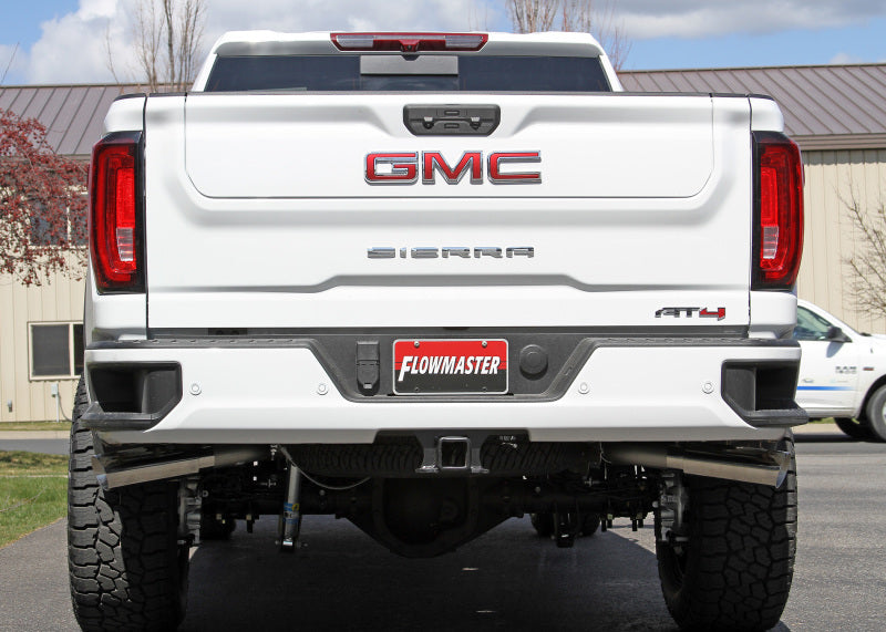 Flowmaster Outlaw Cat-Back Exhaust For GMC Sierra 2500/3500 HD 19-26, Chevy Silverado 2500/3500 HD 20-26 (818112)