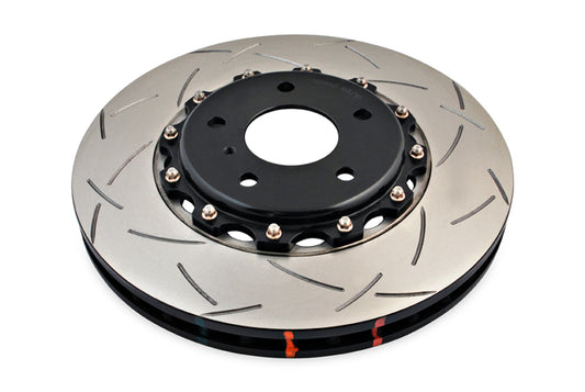 DBA 5000 Series Slotted 2-Pc Rotor w/ Black Hat | Nissan 350Z/Infiniti G35 (03-08) (DBA5600BLKS)