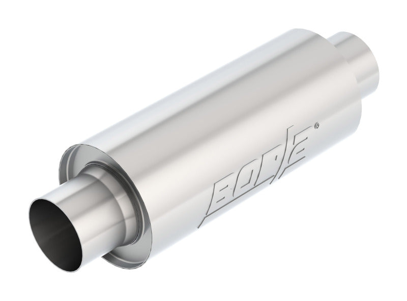 Borla XR-1 Race Muffler | 3.5in Center-Center 14in x 6.25in Round (401012)