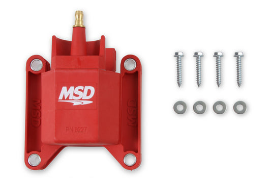 MSD 8227 Ignition Coil High Performance, Red, TFI Style