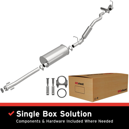BRExhaust 2001-2005 Ford Explorer Sport Trac 4.0L Direct-Fit Replacement Exhaust System
