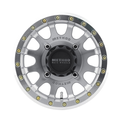 (set of 4) Method MR401 UTV Beadlock Machined - Raw | 15x7" +13mm | 4x156mm Wheel