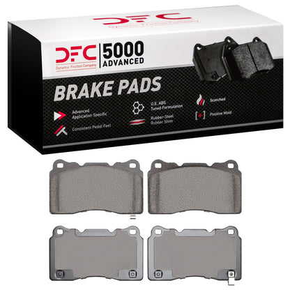 DFC 5000 Low Metallic Brake Pads | Acura TL (03-25) (1551-1001-00)