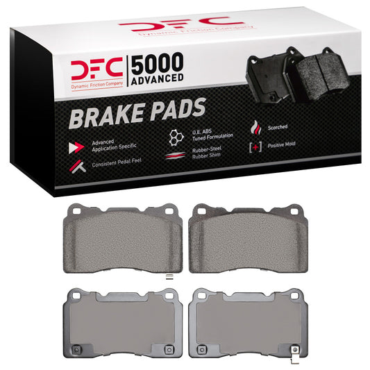 DFC 5000 Low Metallic Brake Pads | Acura TL (03-25) (1551-1001-00)