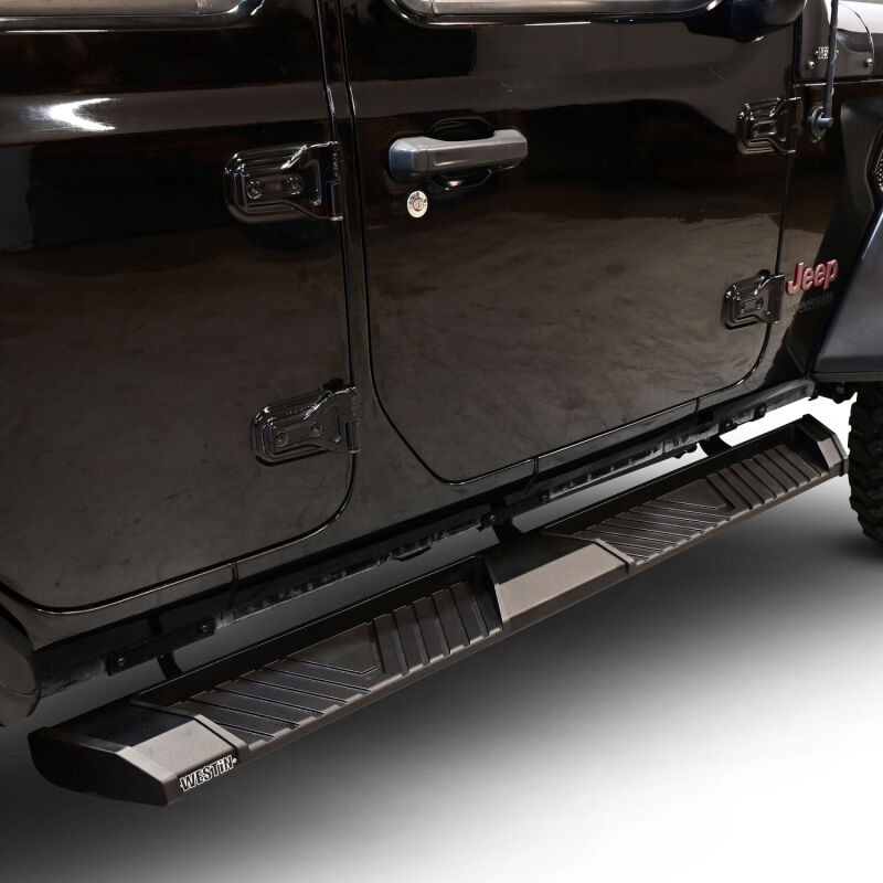 Westin 24-64065 AT6 Running Boards for 18+ Jeep Wrangler JL 4DR