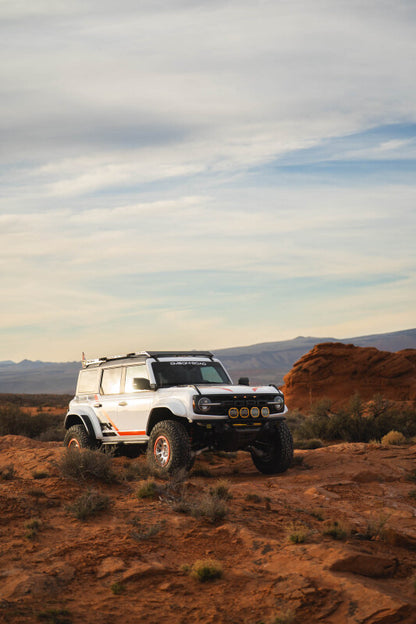 DV8 Offroad FBFR-02 Tube Front Bumper for 22-26 Ford Bronco Raptor