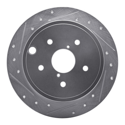 R1 Drilled & Slotted Rear Brake Rotor | Subaru WRX (14-21) (631-13024L)