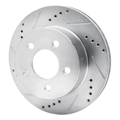DFC D&S Silver Brake Rotor (FRONT LEFT): Jeep Wrangler (99-06)
