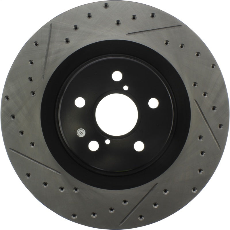 StopTech 13-18 fits Lexus GS350 Slotted & Drilled Front Right Rotor 127.44205R