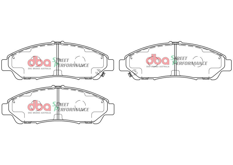 DBA SP Performance Front Brake Pads | Honda Pilot (09-22) (DB8396SP)