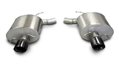 CORSA Sport, Touring / 2.5 in Axle-Back 4.0 in Single Tips | 2009-2014 CTS-V Sedan (14941, 14940)