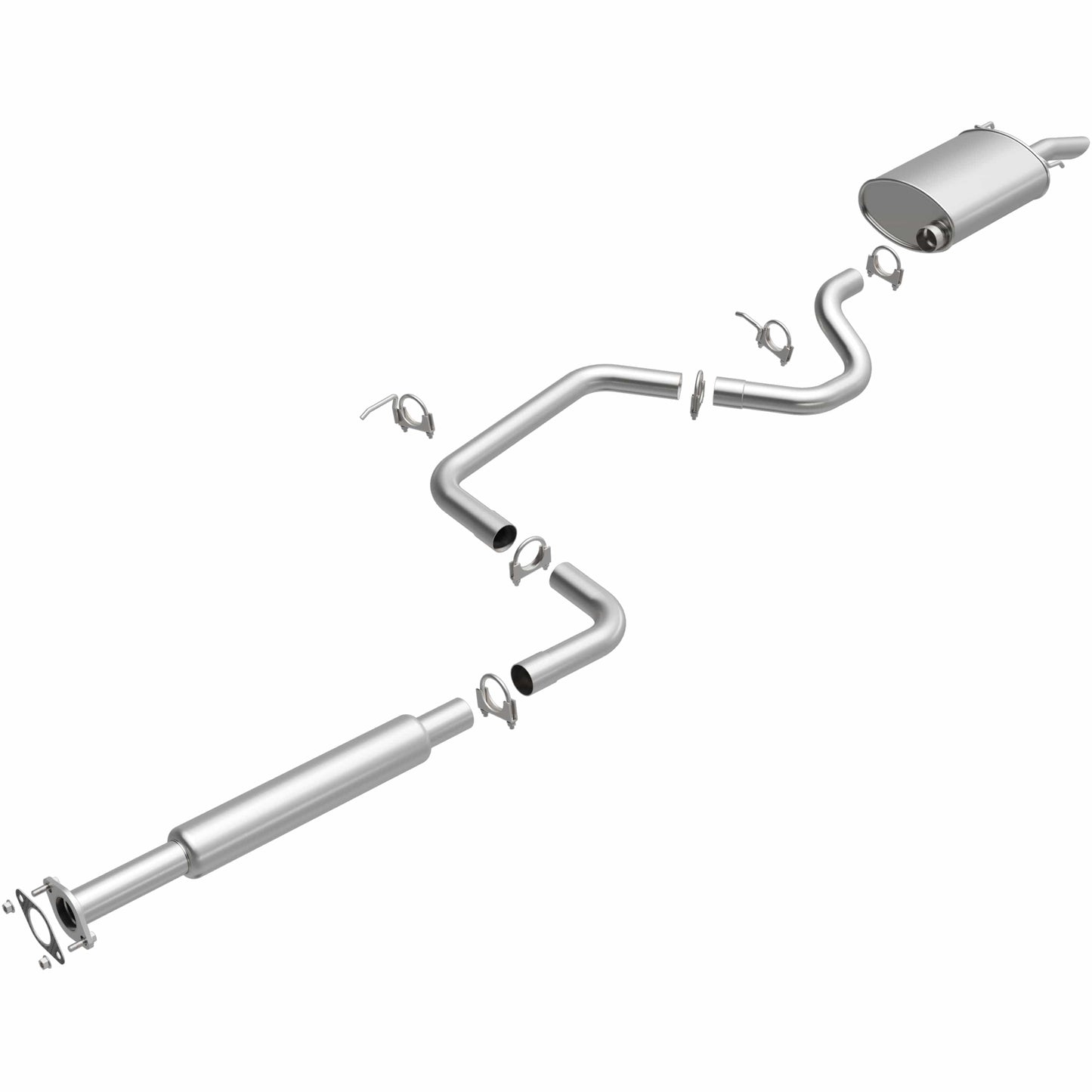 BRExhaust 2000-2005 Chevrolet Direct-Fit Replacement Exhaust System