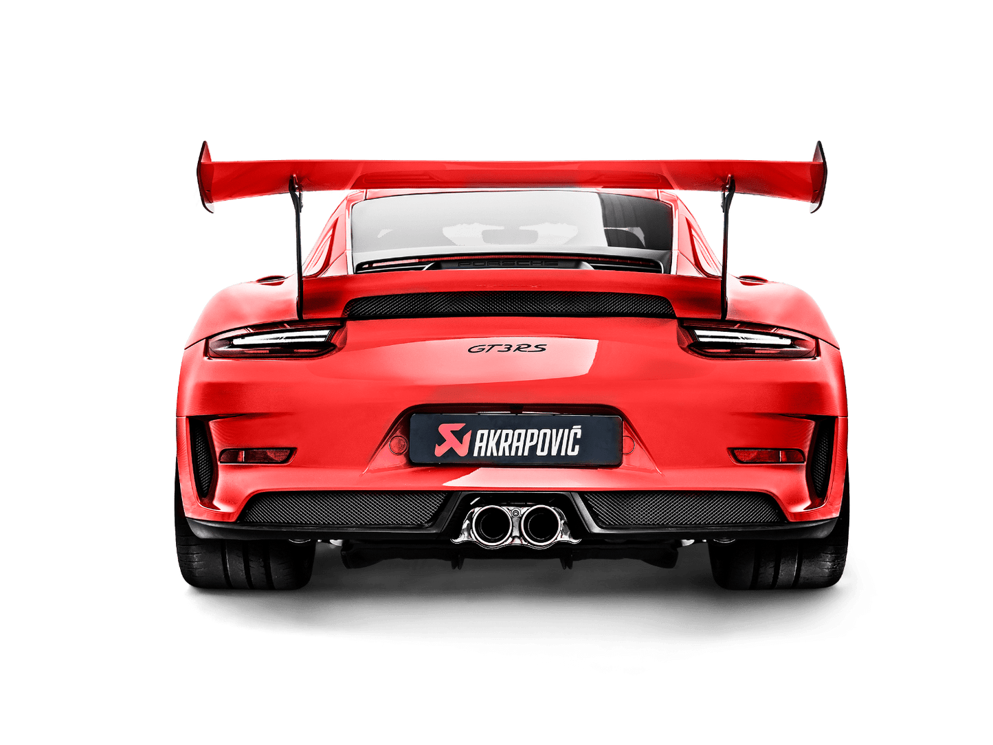 Akrapovic 991.2 Porsche GT3 RS Tail Pipe Set (Titanium)
