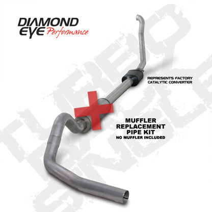 Diamond Eye 4in RPLCMENT Pipe | Ford F-250/350 HD (92-97) (K4306A-RP)