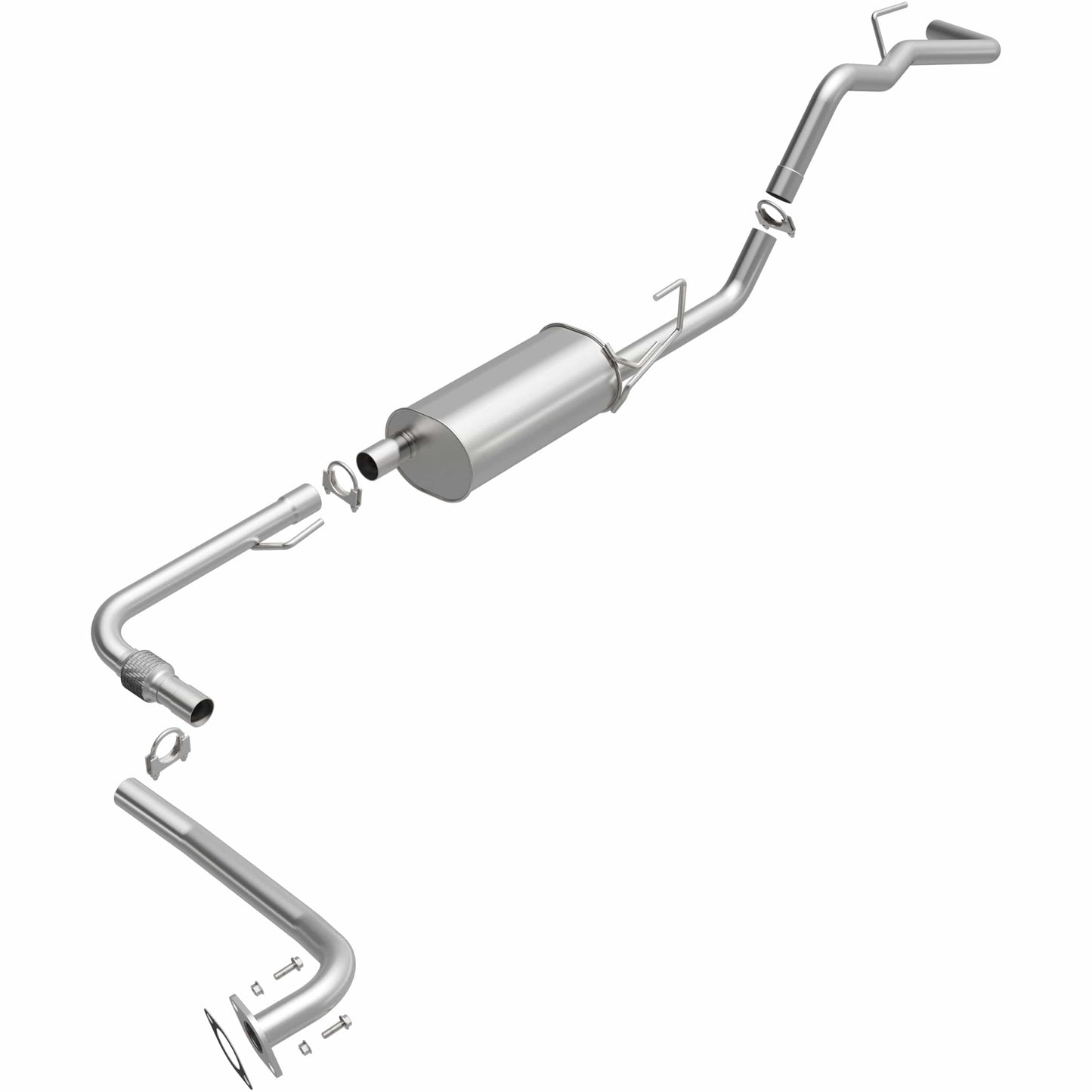 BRExhaust Direct-Fit Replacement Exhaust System 106-0145