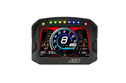 AEM CD-5LG Carbon Logging Digital Dash Display w/ Internal 10Hz GPS & Antenna