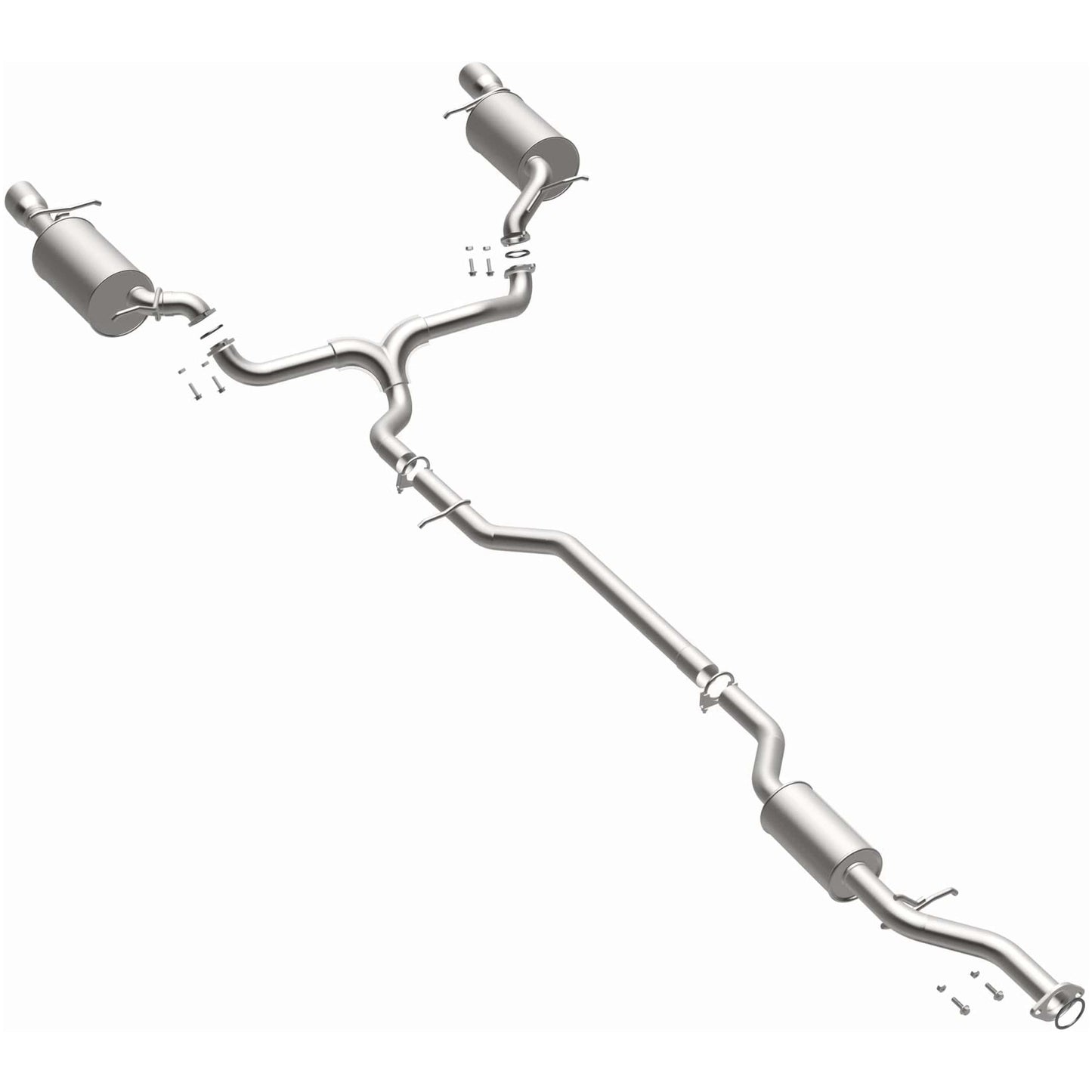 BRExhaust 2007-2015 Mazda CX-9 Direct-Fit Replacement Exhaust System