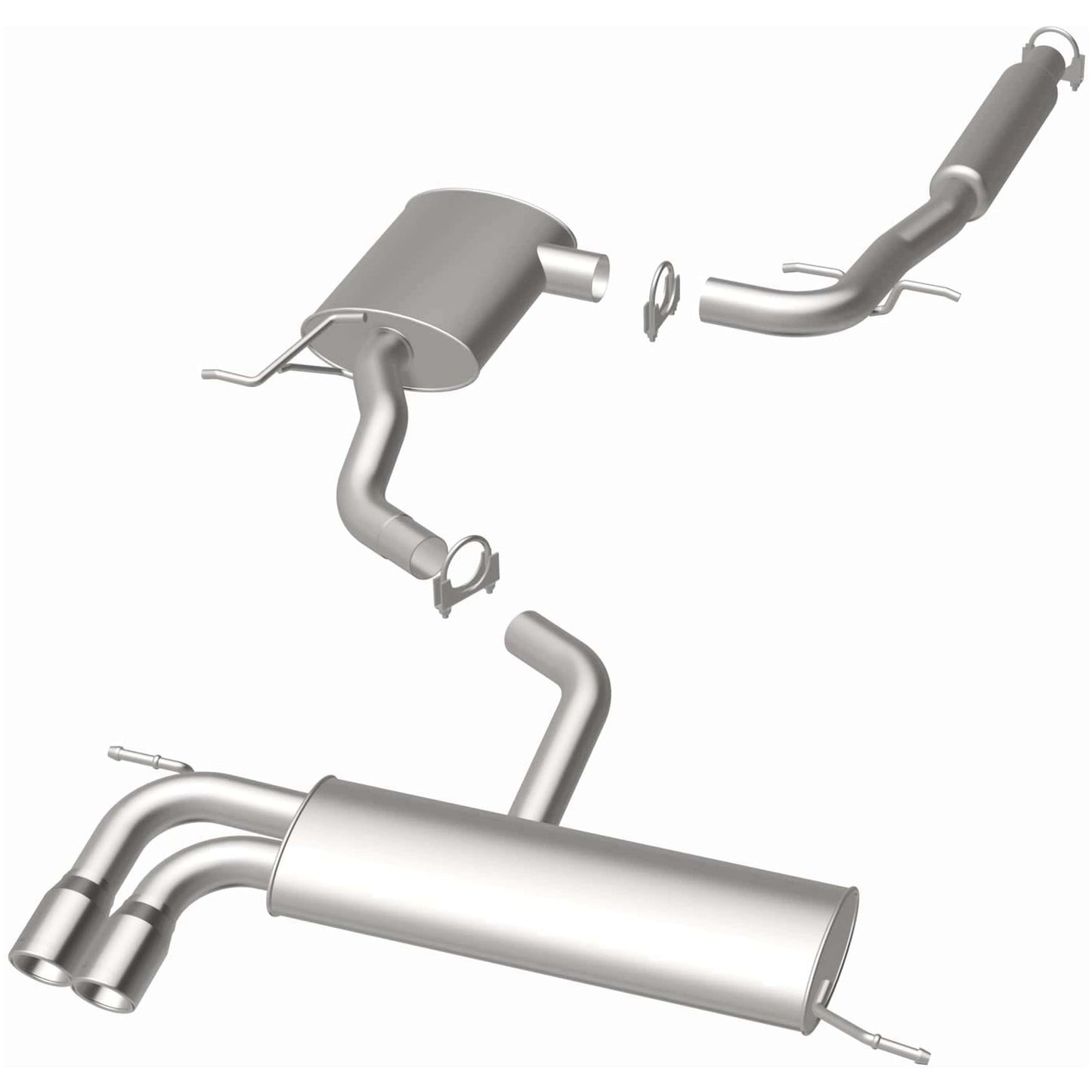 BRExhaust 2006-2014 Volkswagen Direct-Fit Replacement Exhaust System