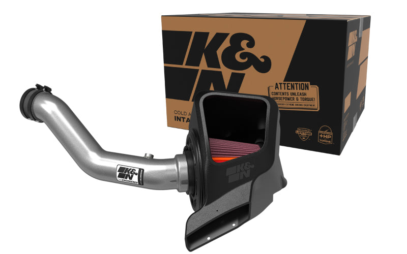 K&N 70-1572 Aluminum Cold Air Intake For Jeep Grand Cherokee 16-22