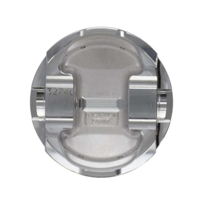 Manley 08+ Mitsubishi Evo X (4B11T) 94mm Stroker 86.5mm +0.5mm Bore 9.0:1 Dish Piston Set with Rings