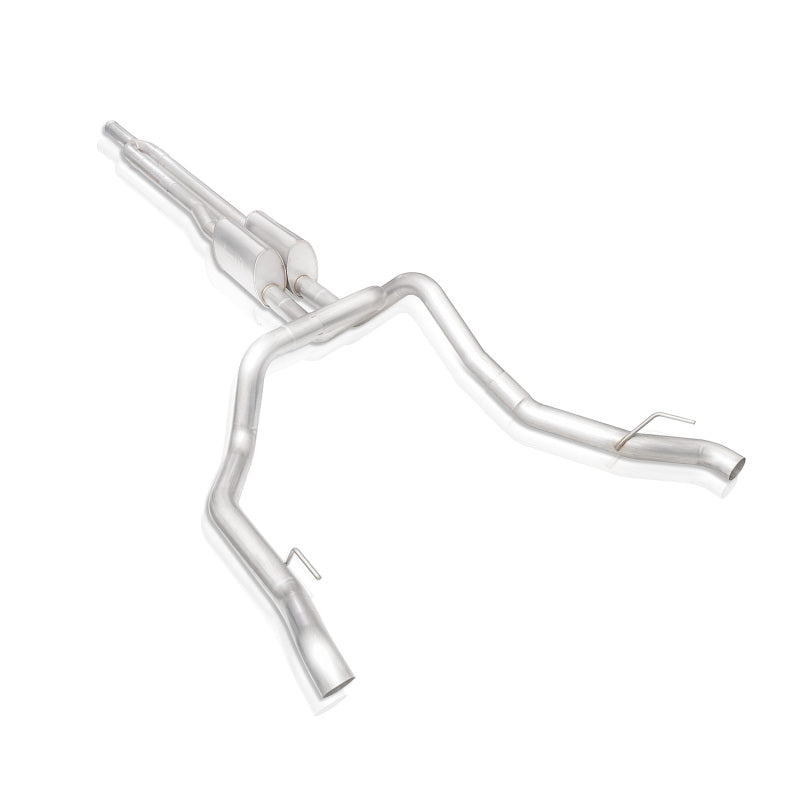 Stainless Works 3in Legend Catback Y-Pipe | Chevrolet Silverado 5.3L (19+) Use Factory Tips (CT19CBUBYL)