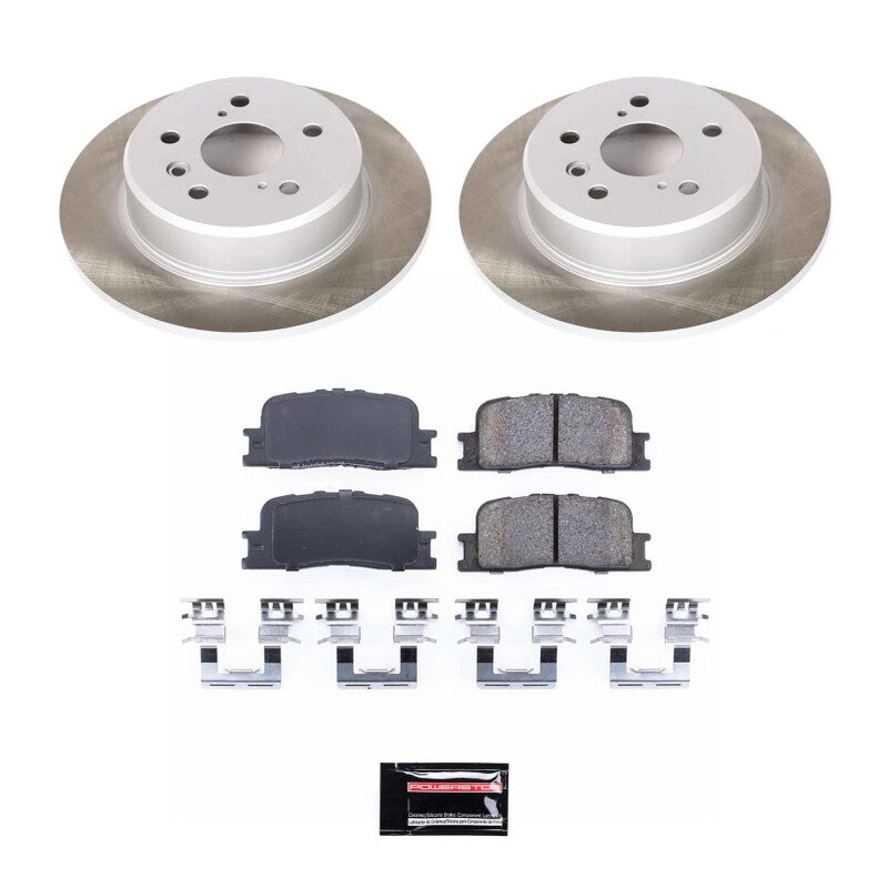 PowerStop Rotor Kit | 2001–2003 Toyota Highlander (SC1148)