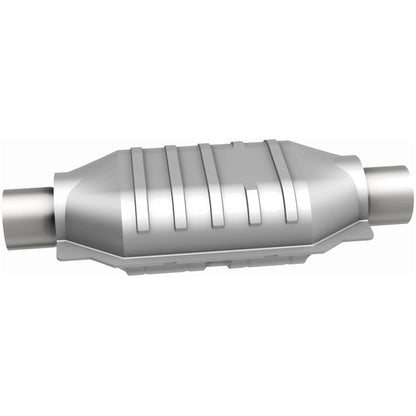 MagnaFlow 51556 Univ 2.5in Inlet/Outlet Center/Center Oval 12in Body