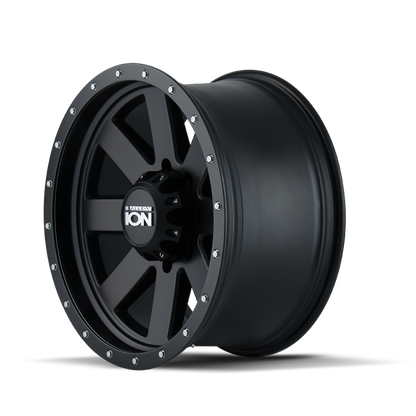 ION Wheels Type 134 Matte Gunmetal/Black Beadlock | 18x10" -19mm | 5x139.7mm Wheel