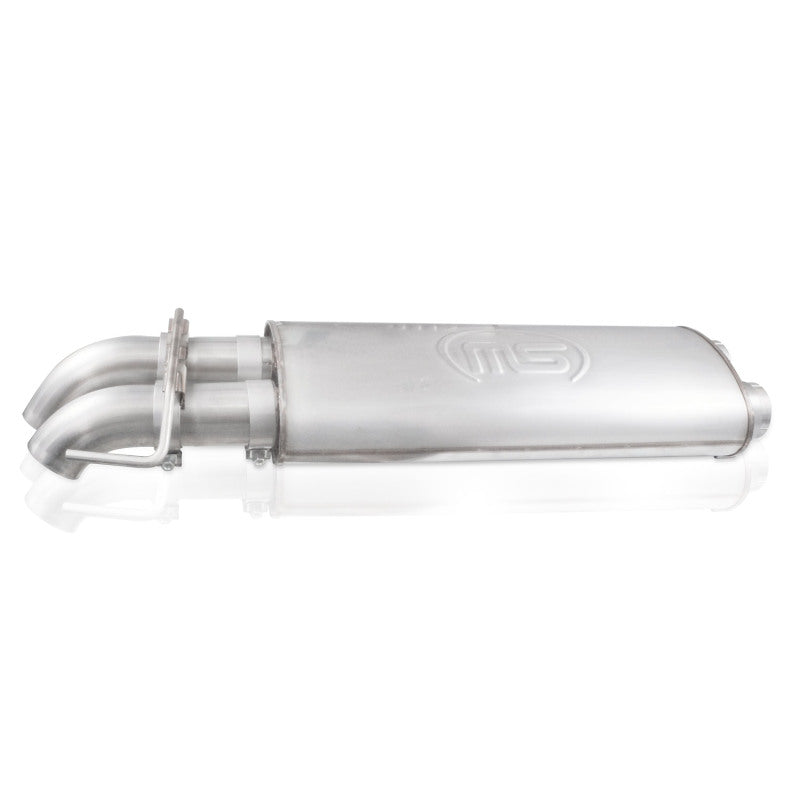 Stainless Works 3in X-Pipe Resonator Dump In Front Of Rear Axle | Ford F-150 Raptor (11-14) (FTR10CBDP)