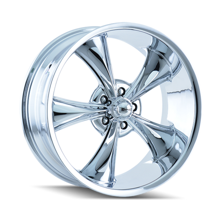 (set of 4) Ridler Wheels 695 Chrome | 20x8.5" +0mm | 5x120.65mm Wheels