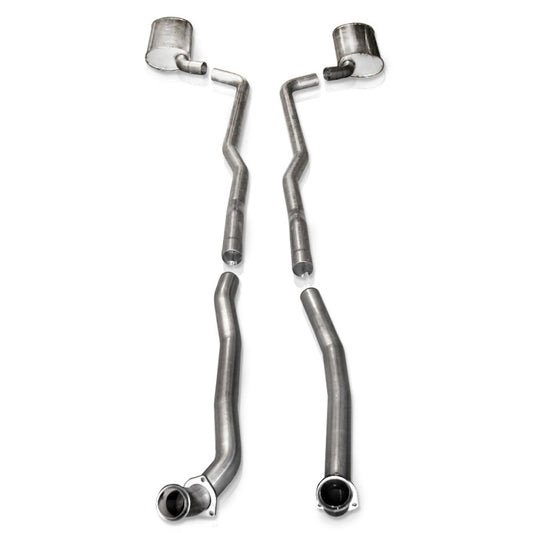 Stainless Works 2-1/2in Factory Connect Corvette Exhaust | Chevrolet Corvette (68-72) BB Auto Trans (V6814300S)