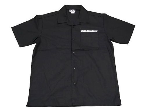 HKS MOTORSPORT BUTTON-UP SHIRT BLACK M (51007-AK263)