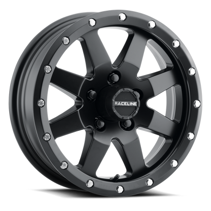 Raceline 935 Defender Satin Black | 15x5" +0mm | 5x114.3mm Wheel