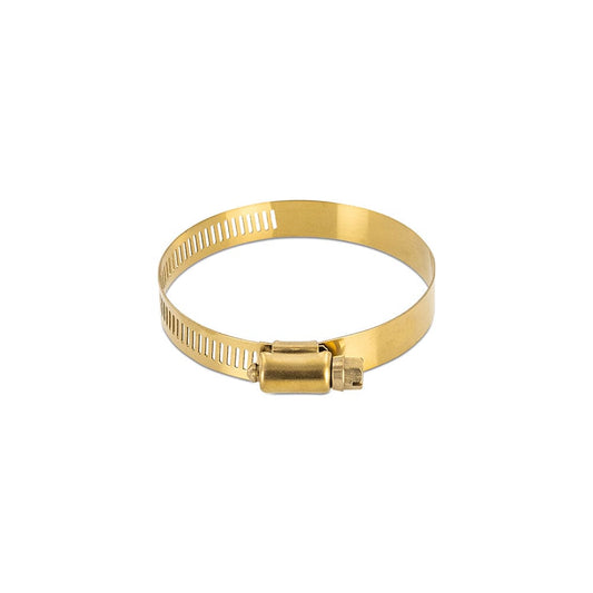 Mishimoto High-Torque Worm Gear Clamp, 0.55-in-1.06-in (14mm-27mm), Pack of 10, Gold