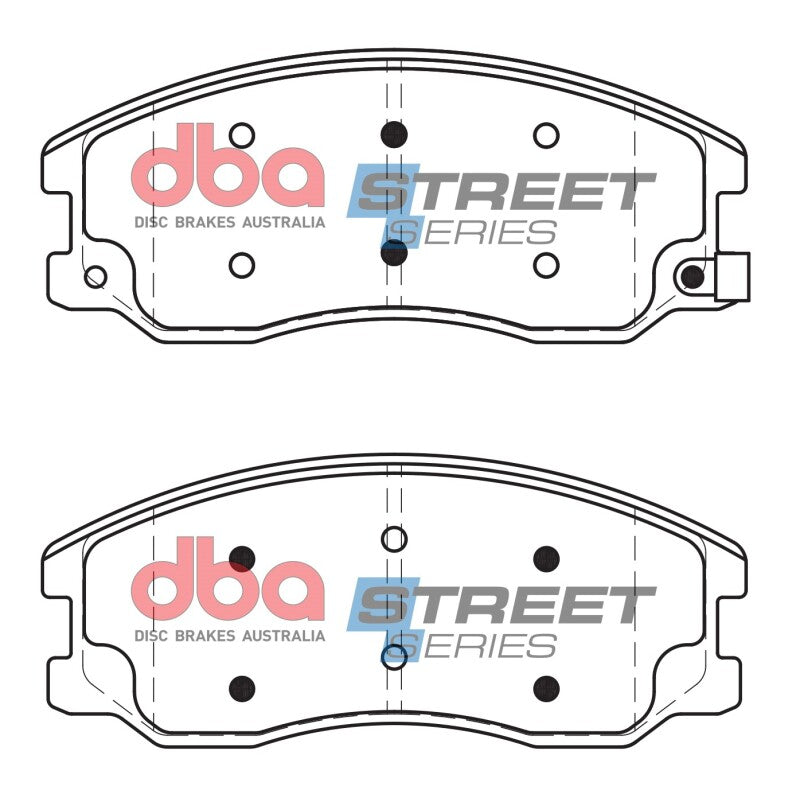 DBA Street Series Front Brake Pads | Chevrolet Captiva Sport (12-15) (DB1850SS)