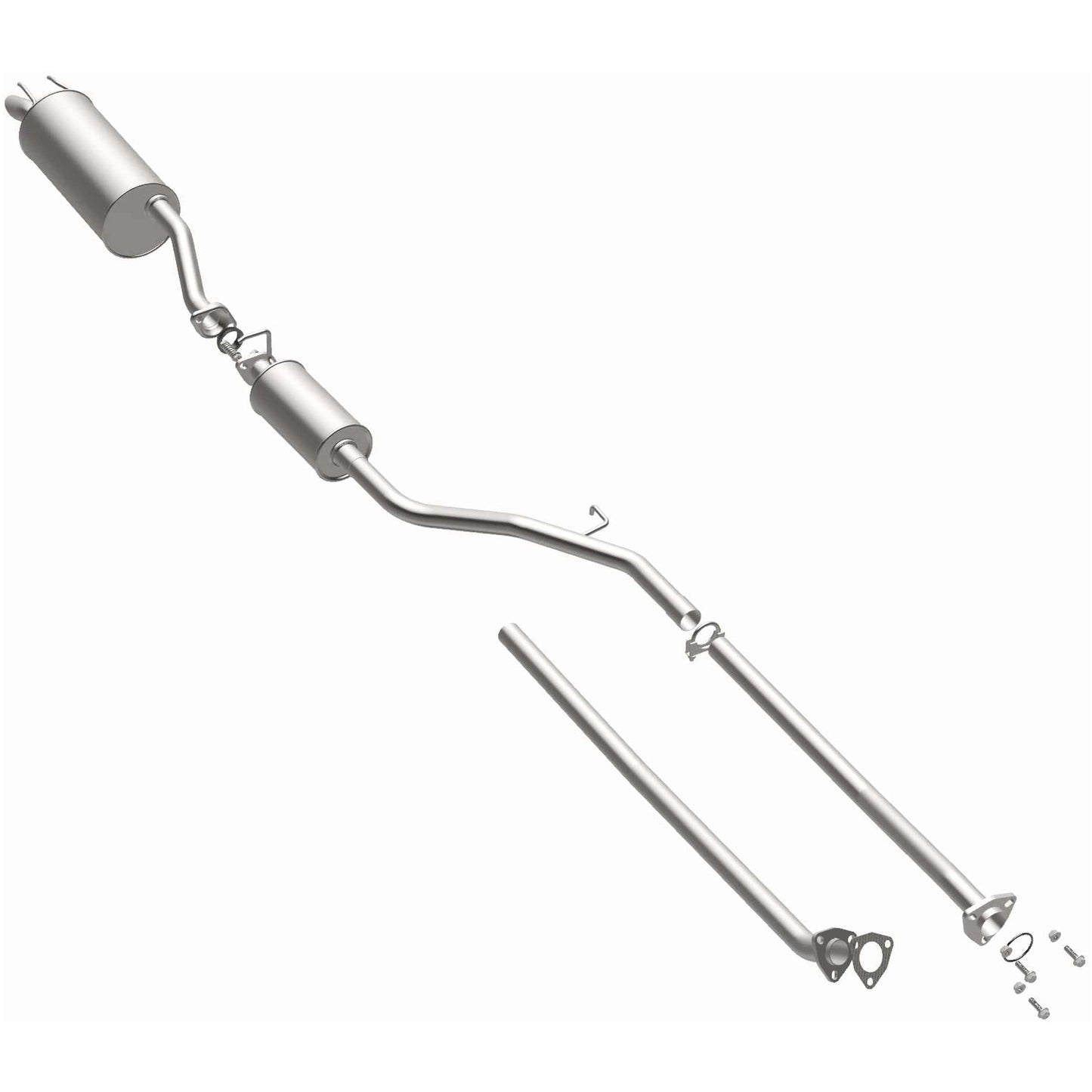 BRExhaust 2012-2015 Honda Civic 1.8L Direct-Fit Replacement Exhaust System
