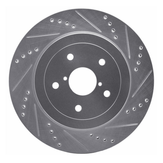 R1 05-07 Subaru Impreza Rear D&S Rotor | 2000-14 (631-13017R)